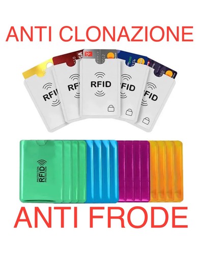 Porta carte custodia - 5, anti