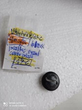 OFMEGA PIASTRA COPRI PEDIVELLA SINGOLA PLASTICA NERA TAPPO GUARNIZIONE