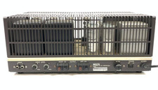 Luxman Mq70 Amplificatore di Potenza Tubo Aspirazione Nero Vintage 1978 Giappone 650mV 80kΩ