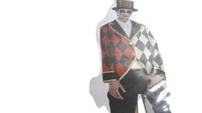 Arlecchino Circo Giacca Uomo