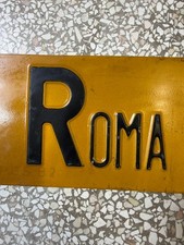 Targa roma vintage - targa,