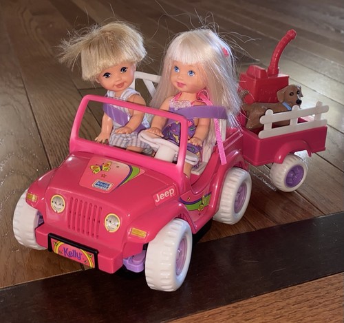 Barbie sorellina jeep - barbie,
