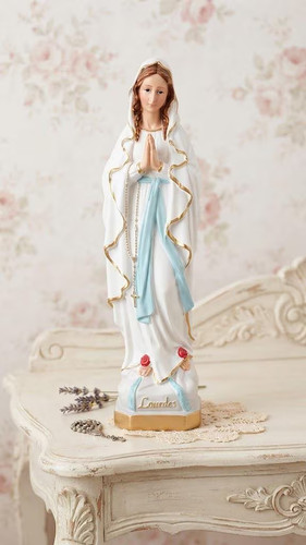 Statua madonna lourdes 40 - lourdes,