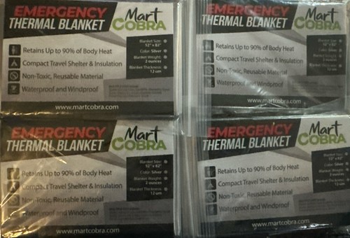 Coperta termica emergenza - di,