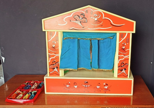 Teatrino giocattolo sarzi con - teatrino,