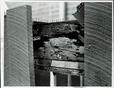 1978 Press Photo Deteriorated