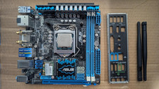 ASUS P8Z77-I DELUXE|socket LGA 1155/H2|scheda madre Intel|con Intel i7-3770k