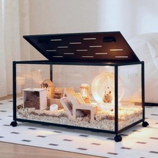 Hamster Cage 360-Viewing Metal