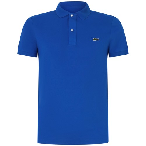Lacoste polo blu con mini - lacoste,