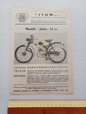 Itom Astor 50 anni 50 depliant originale