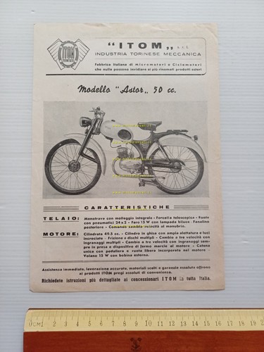 Itom astor anni depliant - astor,