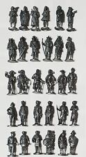 Metallfiguren Soldatini Kinder metal 5 serie complete 40mm ferro