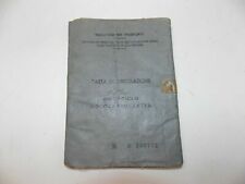 1964 GILERA G-124 Certificato