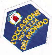 Adesivo - Old sticker - Piaggio - Vespa - 8 cm.