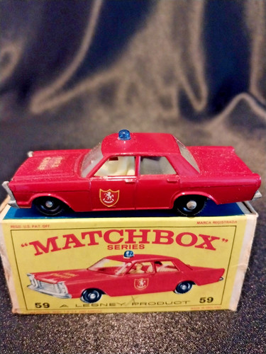 Lesney matchbox fire - lesney,