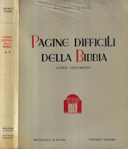 Pagine difficili della bibbia - della,
