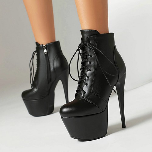 Scarpe stringate party - , tacco