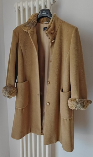 Cappotto mantello donna beige - cappotto,