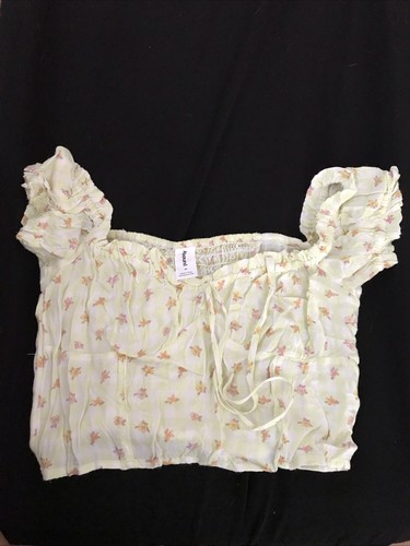 Crop top abbondante schiena