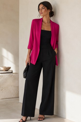 Giacca blazer zara donna - zara, rosa