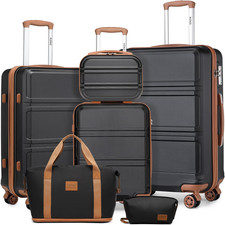 Set Di 6 Pezzi Valigie Da