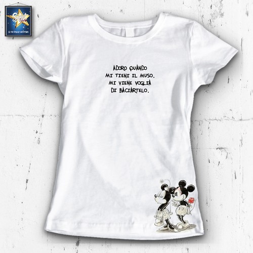 Shirt maglietta donna minnie - t-shirt,