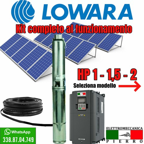 Pompa sommersa lowara solare - sommersa,