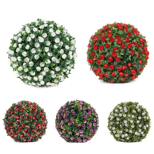 Palline colorate fiori rosa - colorate,