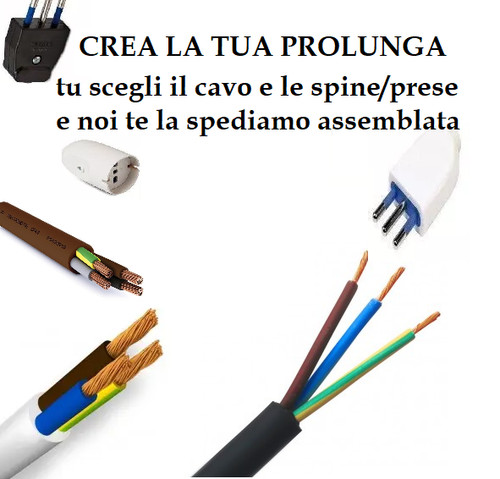 Prolunga elettrica metro - elettrica, al