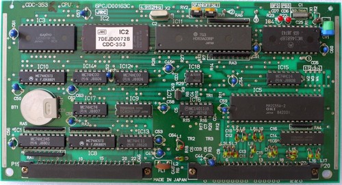 Jrc receiver nrd 525g - receiver, scheda