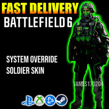 Battlefield 6 SKIN | BF6 System Override Soldier Skin | Promozione Rasoio