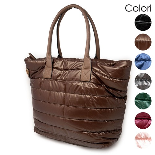 Borsa donna trapuntata piumino