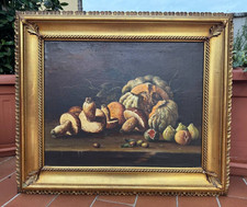 ANTICO DIPINTO OLIO SU TELA -