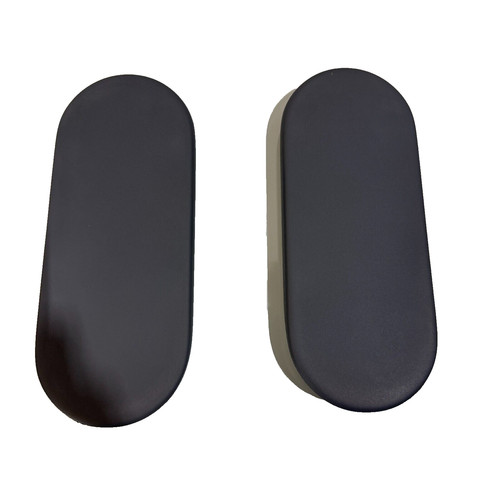 Grigio coppia tappi braccioli - coppia,