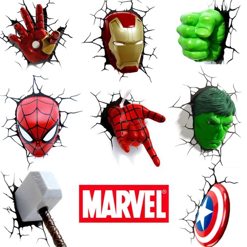 Luce notturna led hulk - led,