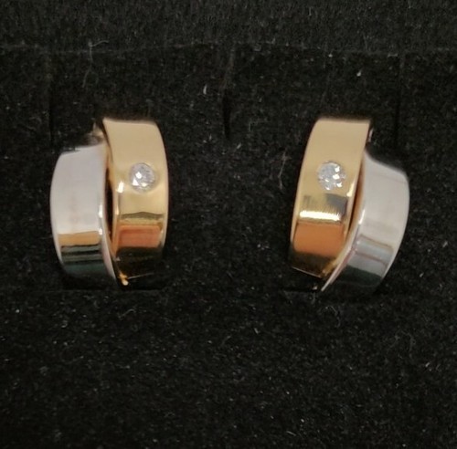 Orecchini oro 18k - in, mls