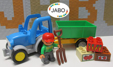 (T2/7) LEGO Duplo trattore con rimorchio fattoria