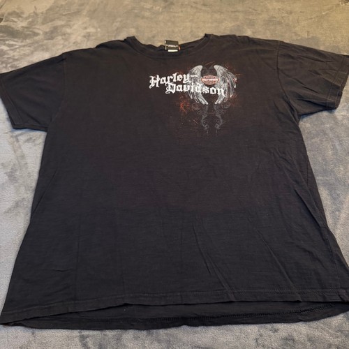 Shirt harley davidson - t-shirt, nera