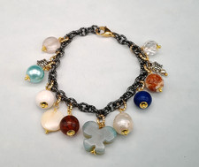 Bracciale donna catena charms