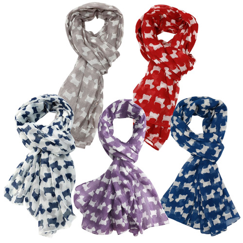 Scozzese terrier sciarpa - scozzese,