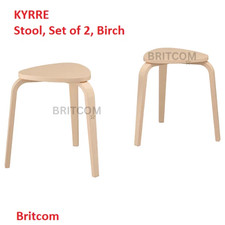 Set 2 sgabelli impilabili in