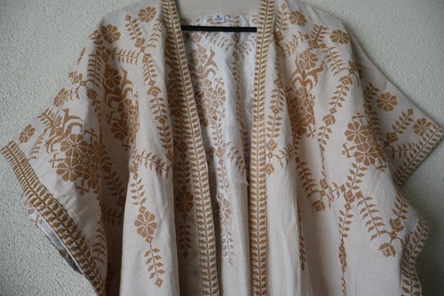 Elegante kimono aperto - , beige