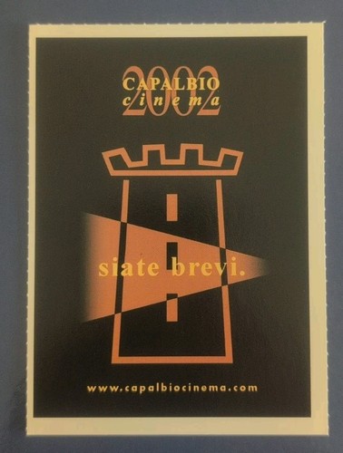 Cartolina ciak festival - cartolina,