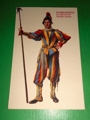 Cartolina vaticano uniformi - vaticano,