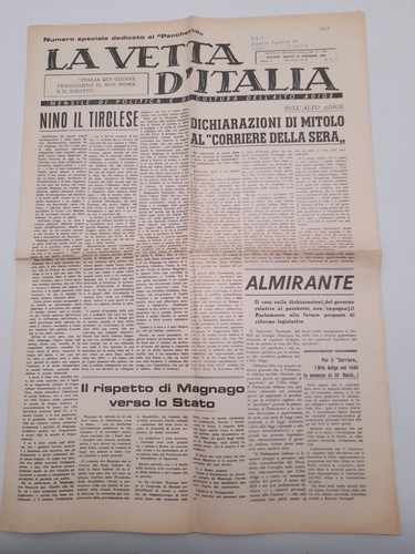 Vetta italia n - la, d'italia