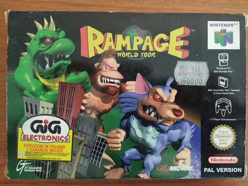 Rampage world tour gioco - world,