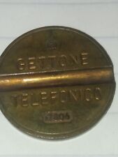 GETTONE TELEFONICO CON SEGNO DI ZECCA NUMERO DI SERIE 7806