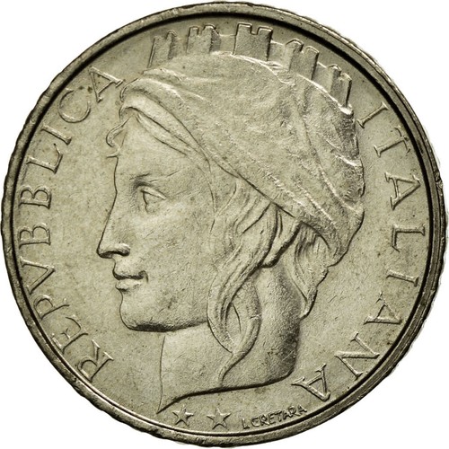 680744 moneta italia 100 - moneta,,