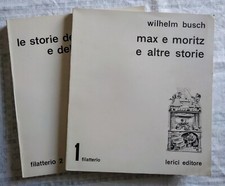 Collana Filatterio 1 e 2 - Max e Moritz / Signor Jabot - Lerici Editore (1968)