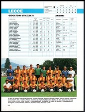 SERIE B 1987-1988 LECCE CALCIO